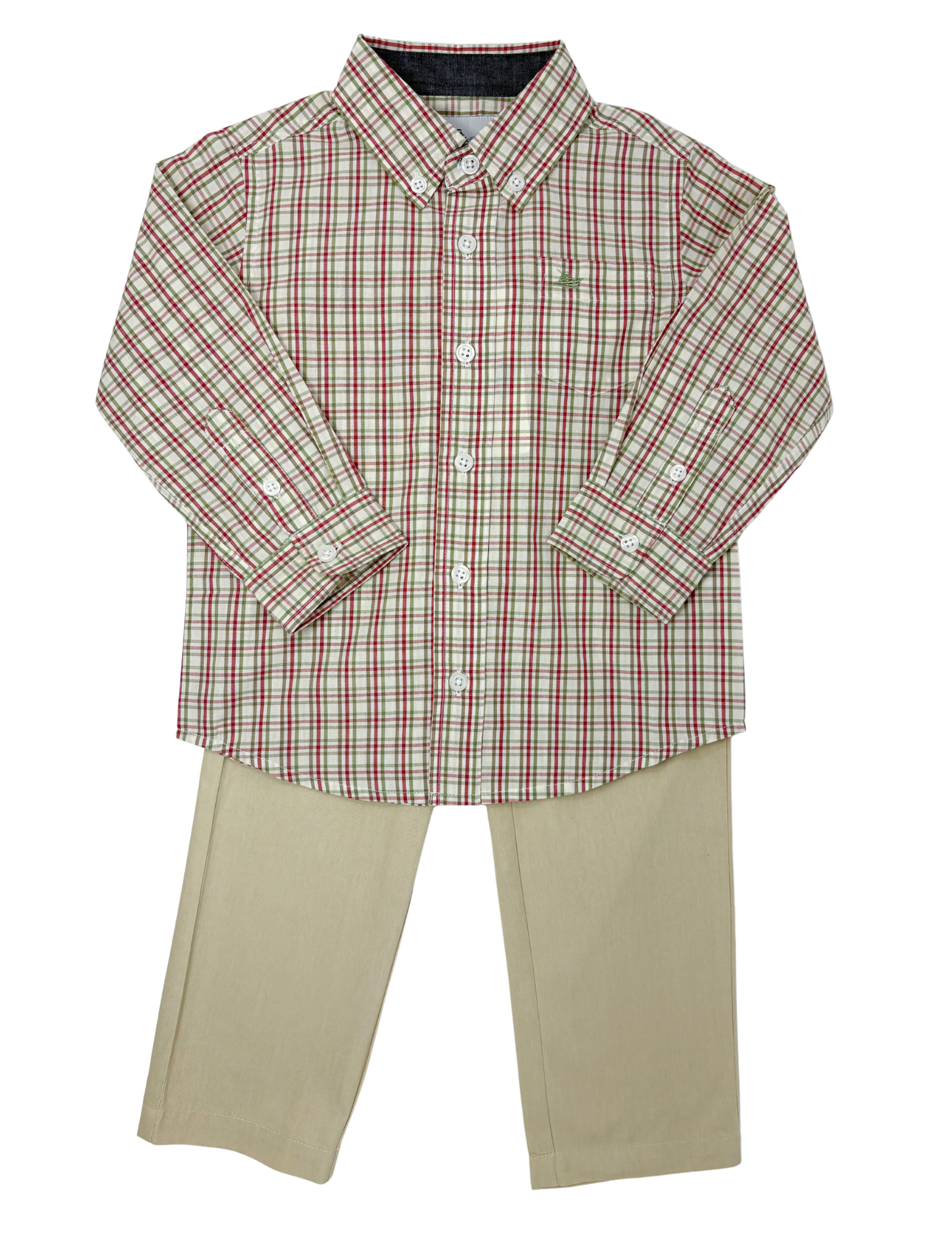 Boys Button Dress Pants - Fog Boys Pants Southbound