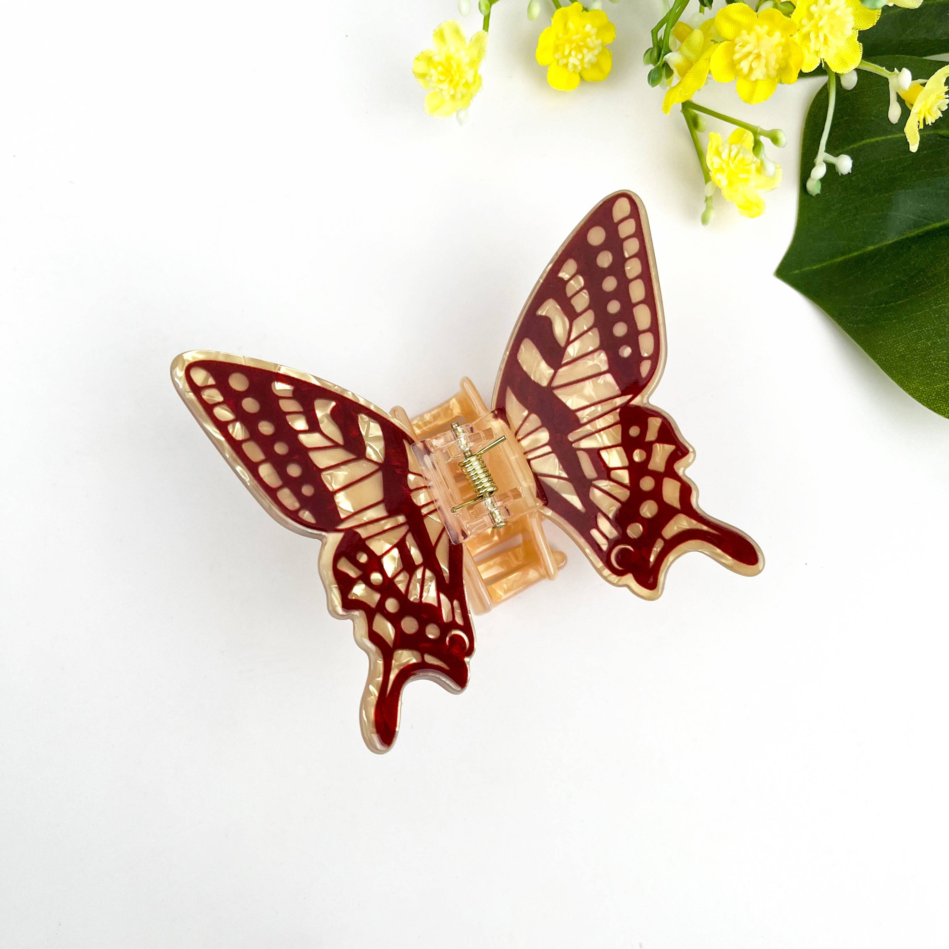 Butterfly Claw Clip - Blue Hair Accessories TheDivaSoap