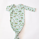 Delta Bird Hunting Dogs Knotted Gown