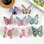 Colorful Butterfly Claw Clip Hair Accessories TheDivaSoap