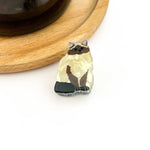 Mini Cat Hair Claw Clip - Black/White Hair Accessories TheDivaSoap