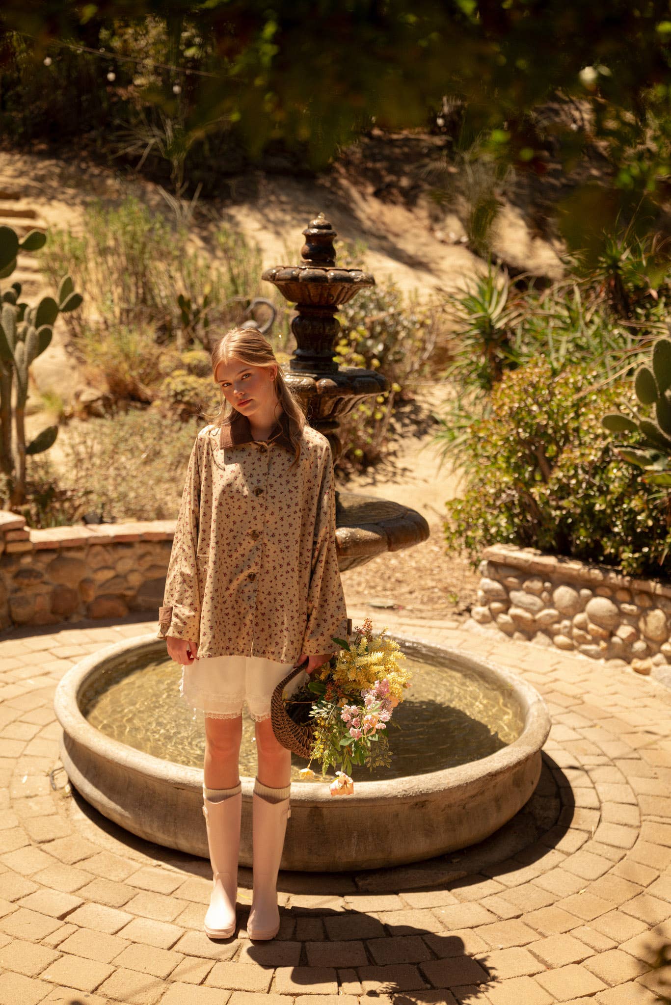 Heritage Floral Swing Jacket Outerwear &MERCI
