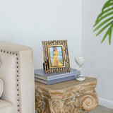 Gold Bamboo Slat Frame - 4x6"
