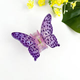Butterfly Claw Clip - Blue Hair Accessories TheDivaSoap