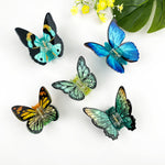 Butterfly Claw Clip - Blue Hair Accessories TheDivaSoap