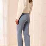 5 Pocket Pull On Pant - Blue Fog - Sugar Babies Children's Boutique/Meg's Shoppe