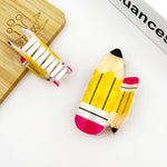 Pencil Claw Clip - Large Hair Accessories TheDivaSoap
