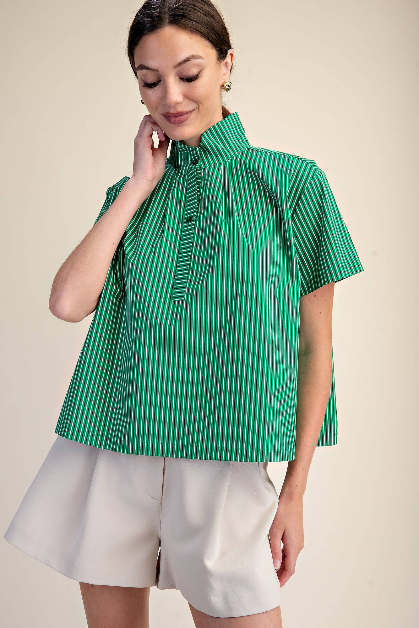 Clover Club Top Tops Glam