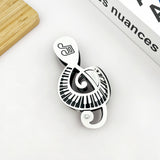 Piano Claw Clip Hair Accessories TheDivaSoap