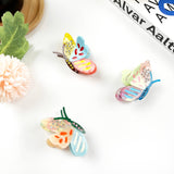 Colorful Cartoon Butterfly Claw Clip Diamond Hair Clips: C Hair Accessories TheDivaSoap