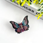 Butterfly Claw Clip Set - Pink Hair Accessories TheDivaSoap