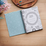 Coloring Book Spiral Prayers & Praises for Girls