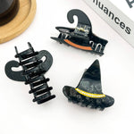 Witch Hat Claw Clip - Black Hair Accessories TheDivaSoap