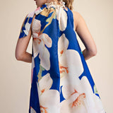 Bloom Bow Dress - Royal Short Dresses Glam