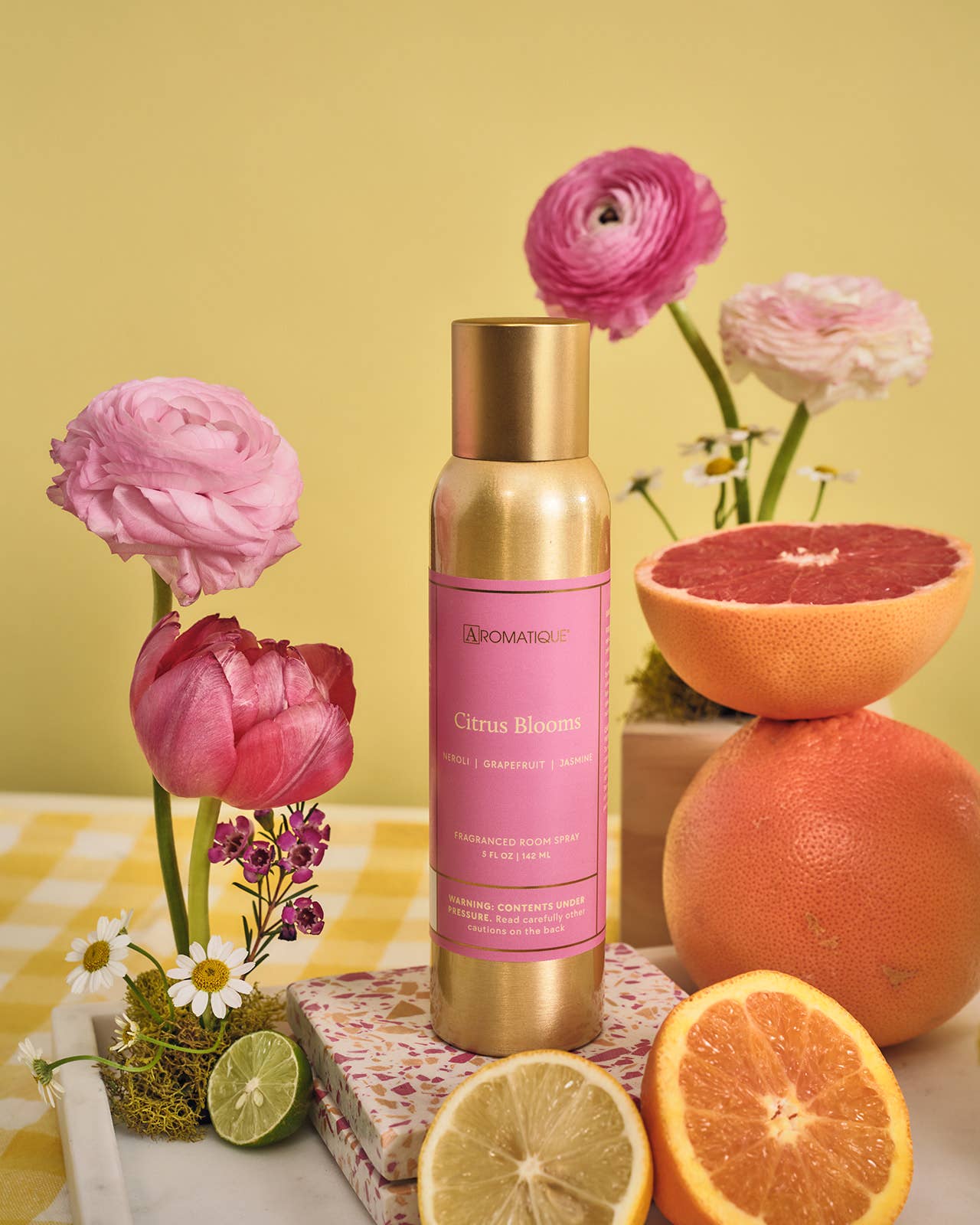 Aerosol Room Spray - Citrus Blooms Diffusers Aromatique