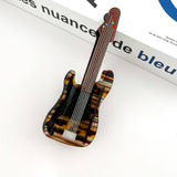 Electric Guitar Claw Clip - Green Hair Accessories TheDivaSoap