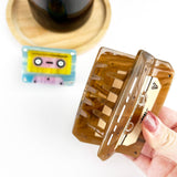 Tape Hair Clip,Acetate Creative Hair Claw: Blue Hair Accessories TheDivaSoap
