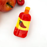 Food-Themed Acetate Claw Clips, Hot Sauce & Taco Designs: Taco Hair Accessories TheDivaSoap