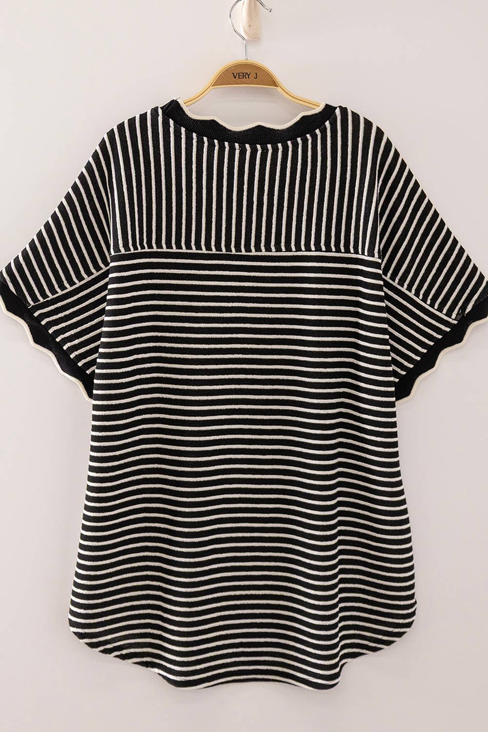 Scallop Society Knit Top Tops VERY J