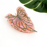 Lotus Leaf Hair Claw Clip - Green Hair Accessories TheDivaSoap