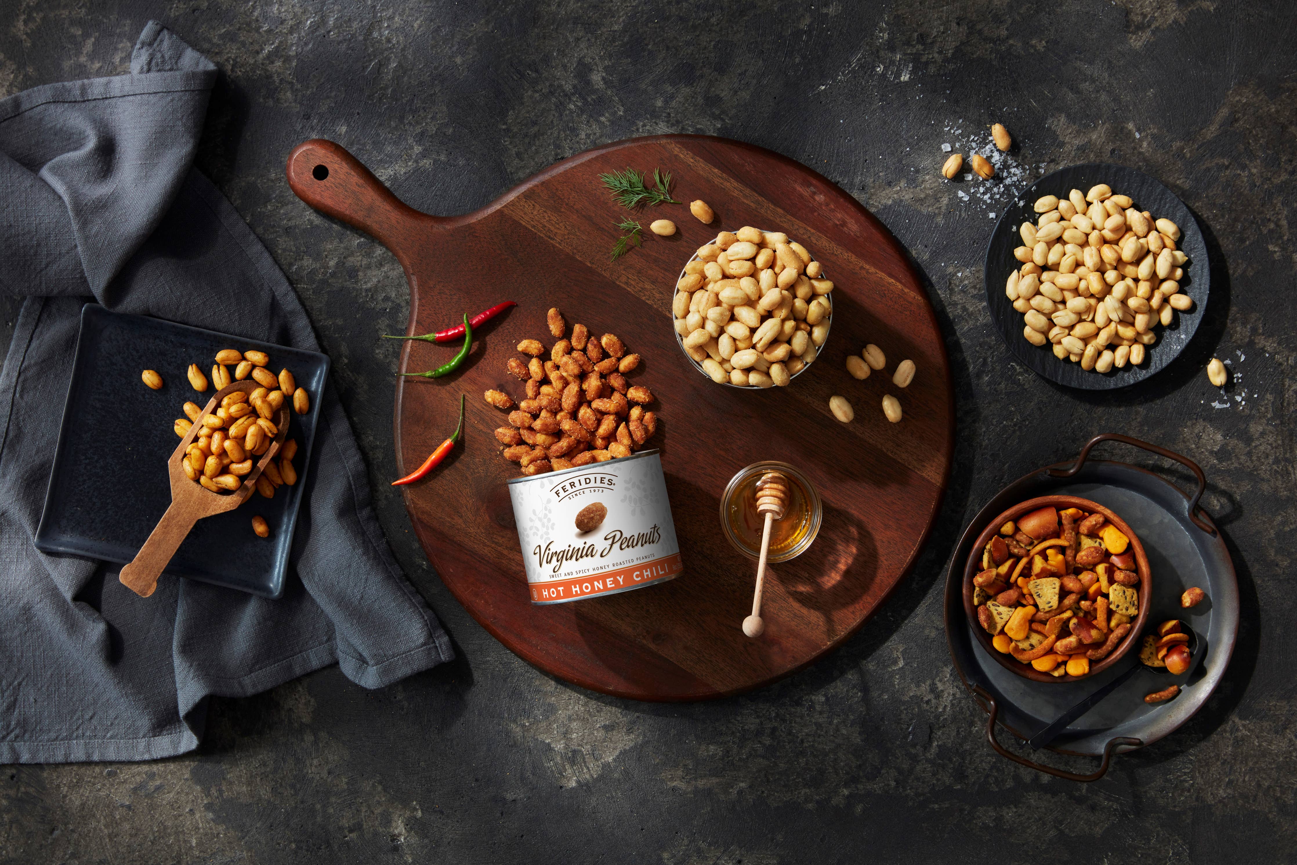 9oz Hot Honey Chili Virginia Peanuts Impulse FERIDIES