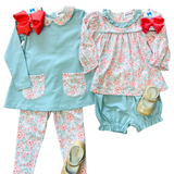 Shallot Rose Tunic Set Girls Sets Ishtex