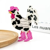 Chicken Claw Clip - Rooster Hair Accessories TheDivaSoap