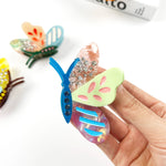 Colorful Cartoon Butterfly Claw Clip Diamond Hair Clips: C Hair Accessories TheDivaSoap