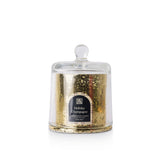 Plaid Cloche Glass Candle - Holiday Champagne Seasonal Aromatique