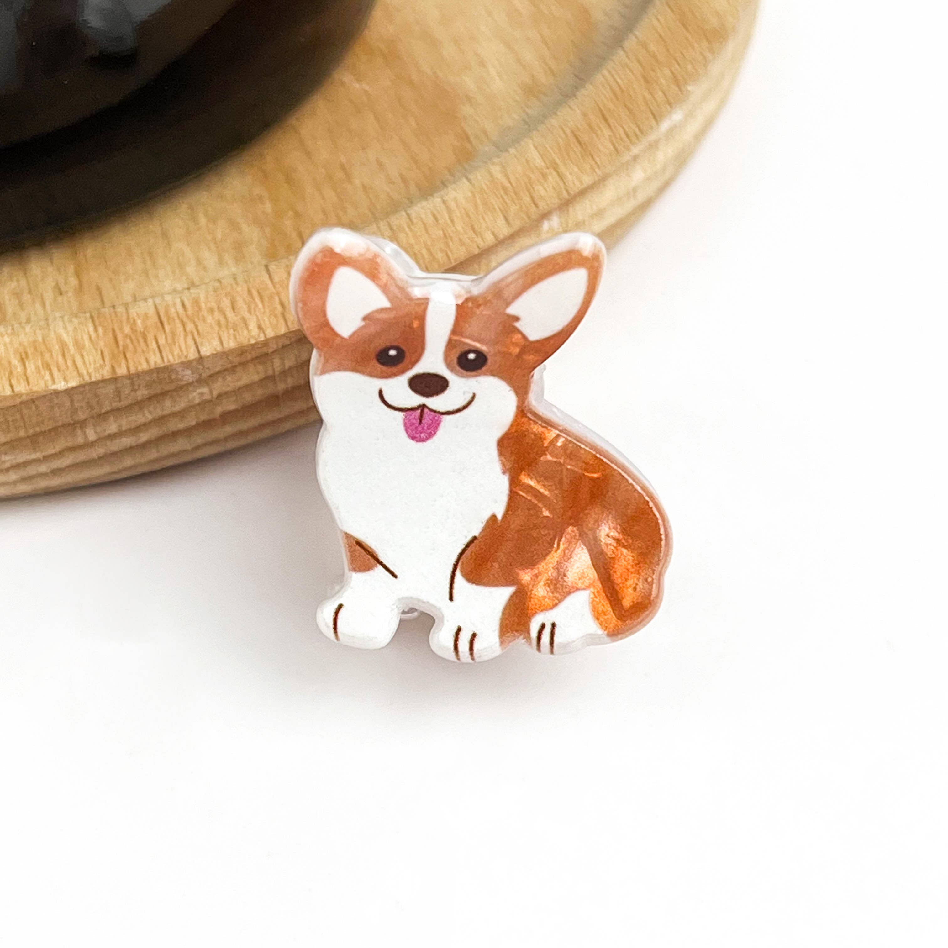 Mini Dog Series Hair Claw Clips, Cute Puppy Animal Hair Clip: N Hair Accessories TheDivaSoap