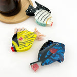 Fish Claw Clip - Black/White Hair Accessories TheDivaSoap
