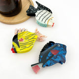 Fish Claw Clip - Black/White Hair Accessories TheDivaSoap