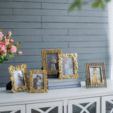Gold Bamboo Slat Frame - 4x6"