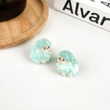 Mini Hair Clip Set - Hedgehog Hair Accessories TheDivaSoap