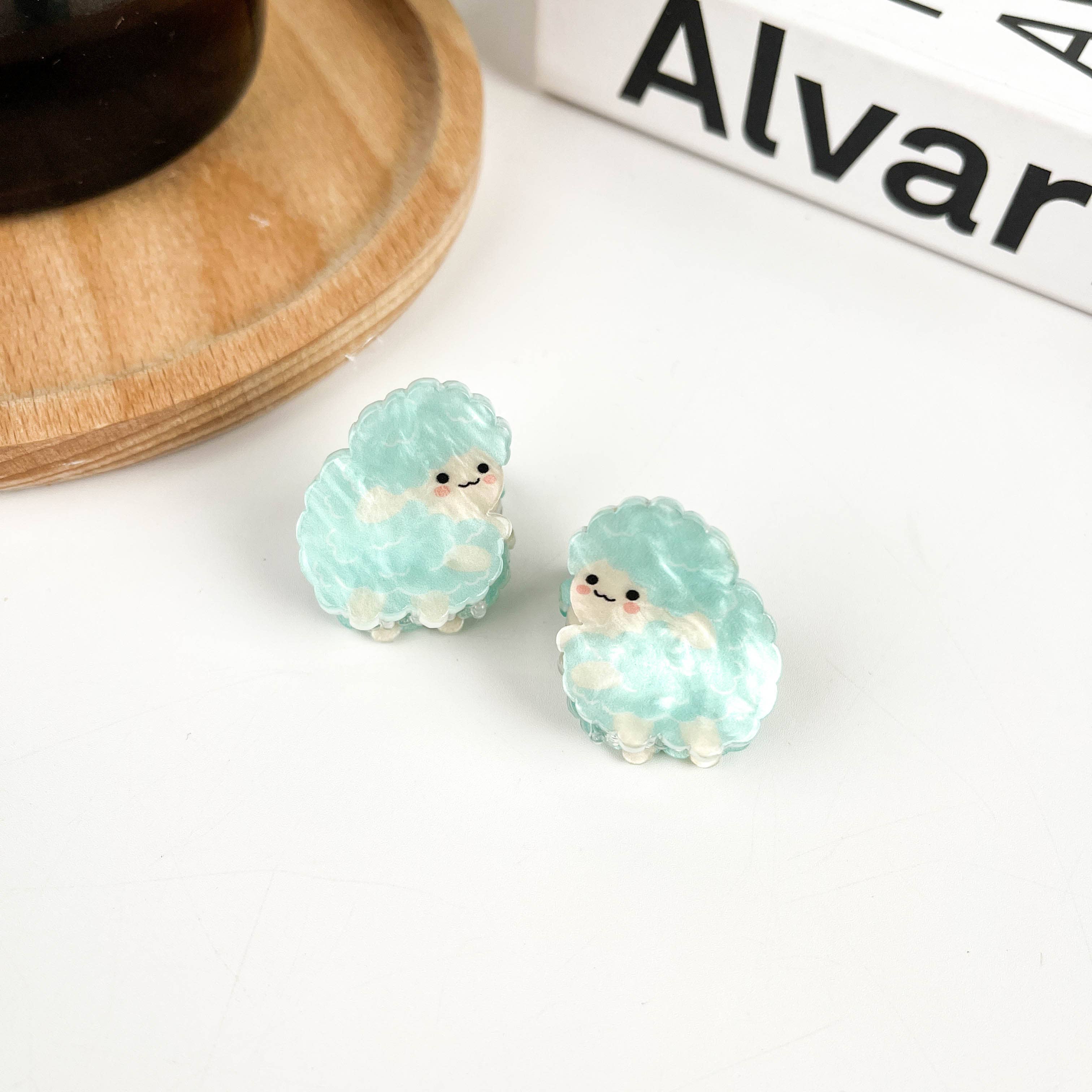 Mini Hair Clip Set - Hedgehog Hair Accessories TheDivaSoap