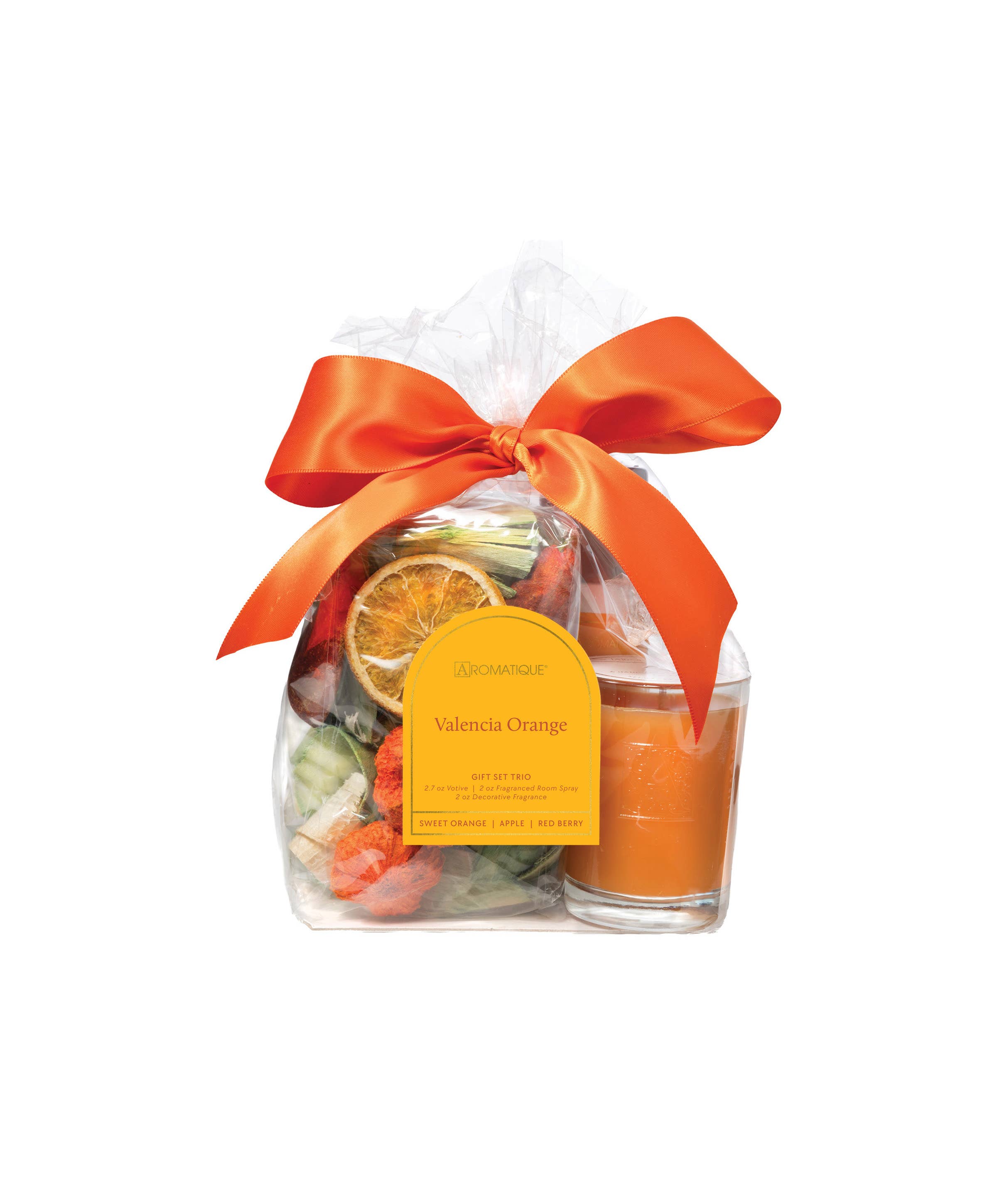 Gift Set Trio - Valencia Orange Candles Aromatique