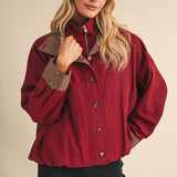 Redbrook Plaid Trim Jacket Outerwear &MERCI