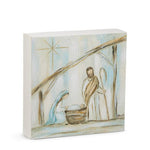 8" Holy Family Block - Sugar Babies Children's Boutique/Meg's Shoppe