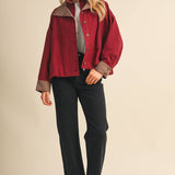 Redbrook Plaid Trim Jacket Outerwear &MERCI