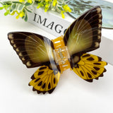 Colorful butterfly hair clips elegant beautiful hair clip: H Hair Accessories TheDivaSoap