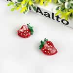 2PCS Strawberry Mini Hair Clip Hair Accessories TheDivaSoap