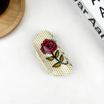Fashion Flower Claw Clip, Fall Hair Clip: C Hair Accessories TheDivaSoap