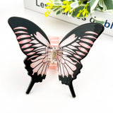Butterfly Claw Clip - Dark Pink Hair Accessories TheDivaSoap
