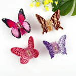 Butterfly Claw Clip - Blue Hair Accessories TheDivaSoap