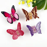 Butterfly Claw Clip - Blue Hair Accessories TheDivaSoap