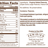 9 oz. Salted Virginia Peanuts Impulse FERIDIES
