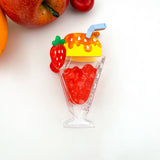 Food-Themed Acetate Claw Clips, Hot Sauce & Taco Designs: Taco Hair Accessories TheDivaSoap