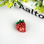2PCS Strawberry Mini Hair Clip Hair Accessories TheDivaSoap