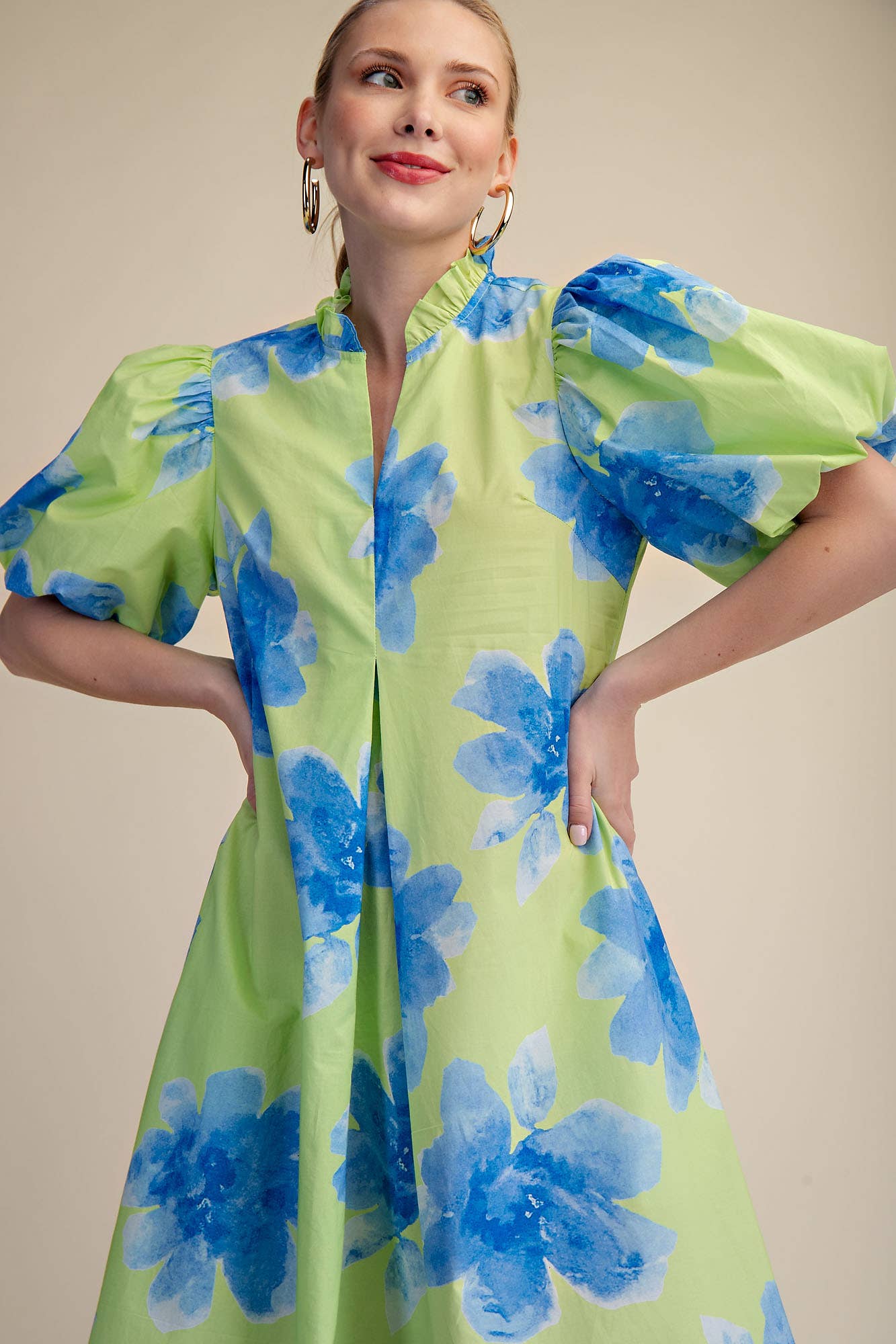 Lime Blossom Lane Dress Long Dresses Glam