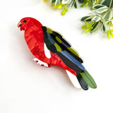 Hummingbird Hair Claw Clip, Elegant Acetate Bird Hair Clip: Hummingbird-Green Hair Accessories TheDivaSoap